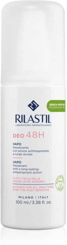 Rilastil Deo 48H Vapo deodorant for all types of skin 100 ml