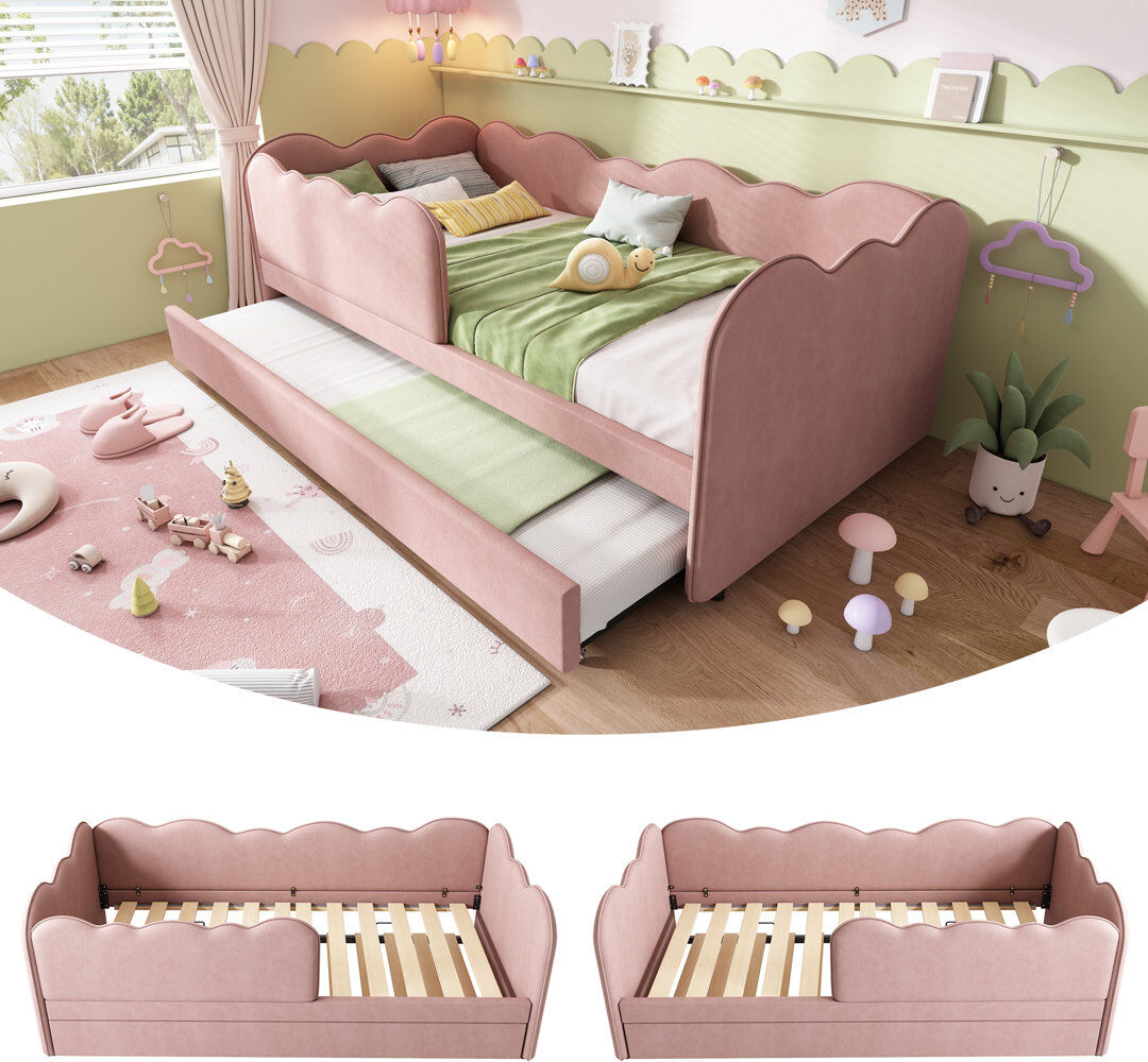 17 Stories Bed Pink