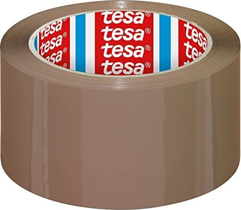 tesa pack Verpackungsklebeband PP, 66m x 50mm, braun