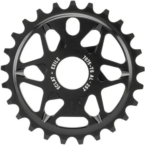 Eclat Éclat Exile BMX Kettenblatt (Schwarz - 25T)