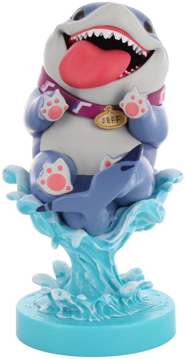Cable Guys Marvel Jeff the Land Shark figurine standaard voor telefoon, controller of oplaadcase