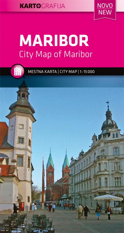 Plan de ville - Maribor (Slovénie)   Kartografija