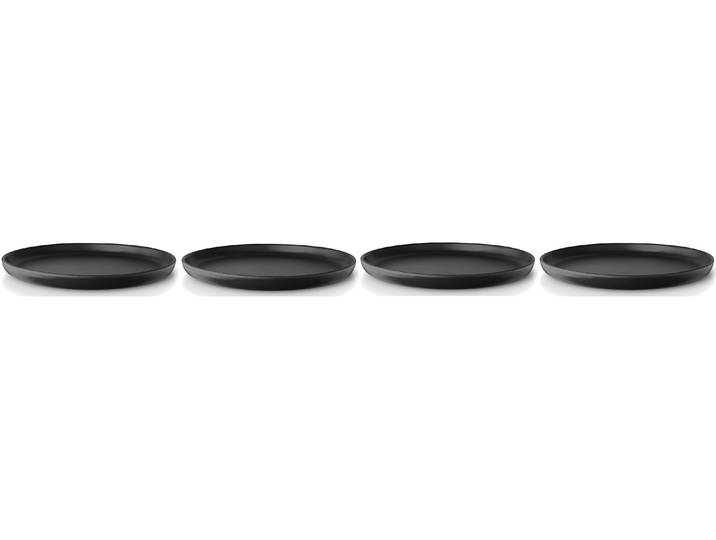 Speiseteller EVA SOLO Speiseteller Nordic Kitche , schwarz, Ø:25cm, Steingut, Speiseteller, Speiseteller