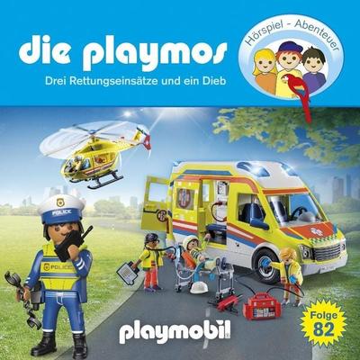 Die Playmos-(82)Drei Rettungseinsätze Und Ein Dieb - , CD, 4260229665169