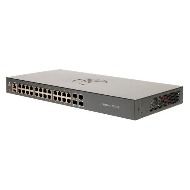 Cambium Networks Networks cnMatrix EX1028, 24 poort non-PoE (24 Ports) (MX-EX1028XXA-E)