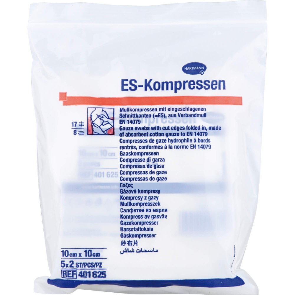 1001 Artikel Medical GmbH Es-kompressen steril 7,5x7,5 cm 8fach 00431912
