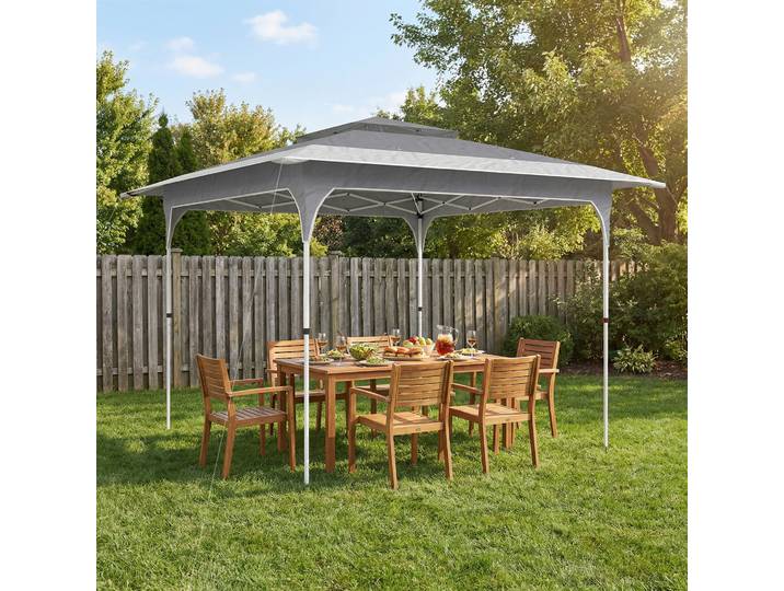 Outsunny Pavillon Pliant 3,5x3,5m Imperméable UPF50+