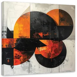 LEINWANDBILD 3D und geometrisch 60x60cm