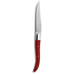 Comas Steakmesser ACR Red 6er Set, Fleischmesser, Edelstahl, Acryl, Rot, 22.5 cm, 7443