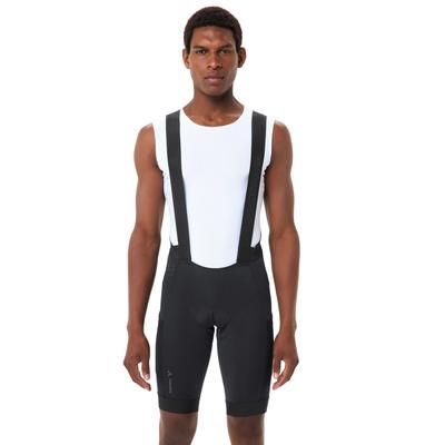 Fahrradhose VAUDE "Men's Kuro Bib Tights II", Herren, Gr. S, N-Gr, schwarz (schwarz uni), Obermaterial: 78% Polyamid, 22% Elasthan, Hosen Fahrradhose, für Radsport, für intensive Radtouren, sportlicher Stil