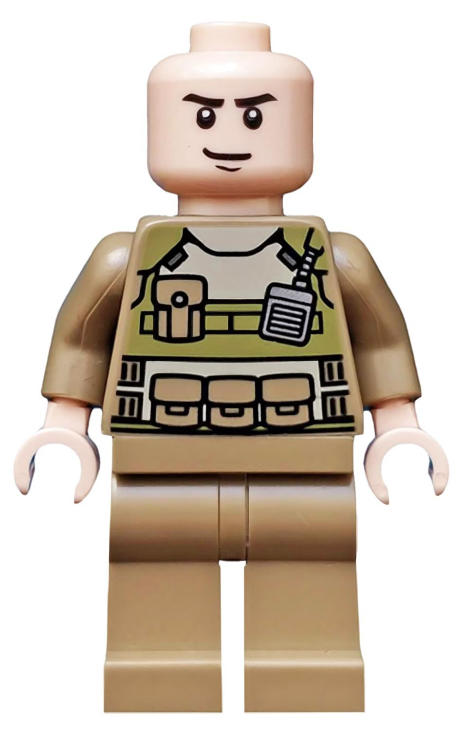 LEGO Minifiguur Kolonel Hardy Superhelden