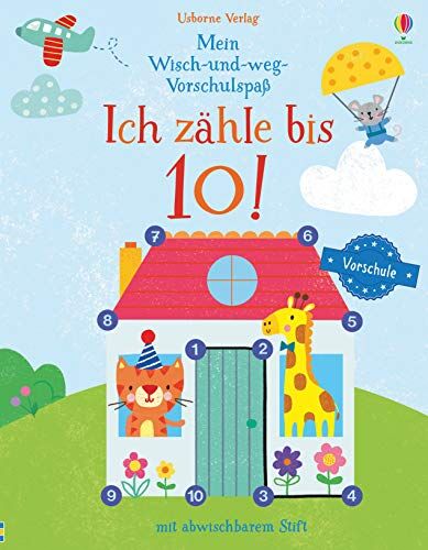 Jessica Greenwell - Mein Wisch-und-weg-Vorschulspaß: Ich zähle bis 10!: mit abwischbarem Stift - Preis vom 14.10.2026 23:07:16 h