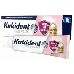 Kukident Pro Plus Adhesive Cream All-Day Hold Flavorless 40g