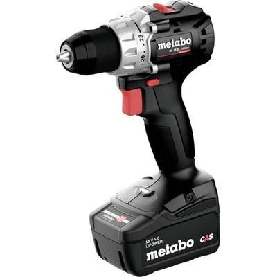 Metabo 613159900 Akku-Bohrschrauber 18 V 4 Ah Li-Ion inkl. Akku, inkl. Ladegerät