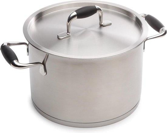 Roestvrijstalen kookpan, zilver, 16 cm