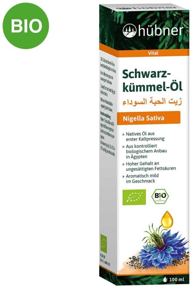 Hübner Naturarzneimittel GmbH Hübner Schwarzkümmel-Öl Bio De-öko-003 100ml