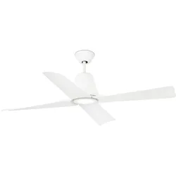 Outdoor DC Deckenventilator Typhoon Weiß mit LED & Fernbedienung