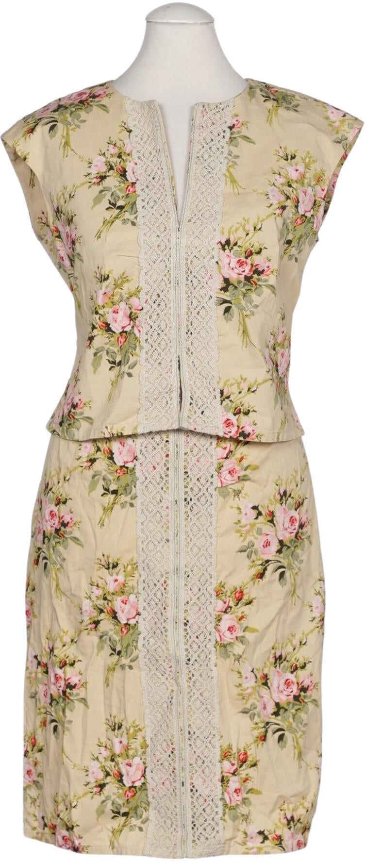 Dorothee Schumacher Damen Anzug oder Kombination, Beige, Gr. M, Baumwolle / Elasthan - Second Hand