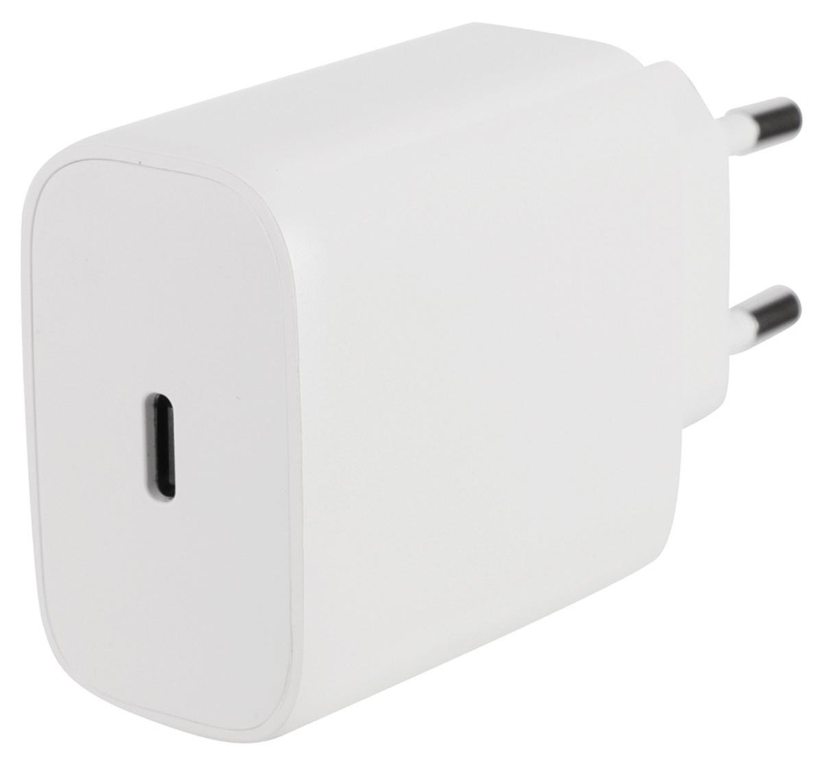 Q-Link Netzladegerät - GaN-Technologie für Schnelles und Sicheres Laden - USB-C Power Delivery 45W - für Smartphone, Tablet und Laptop - Kompaktes und Effizientes Design - Farbe: Weiß