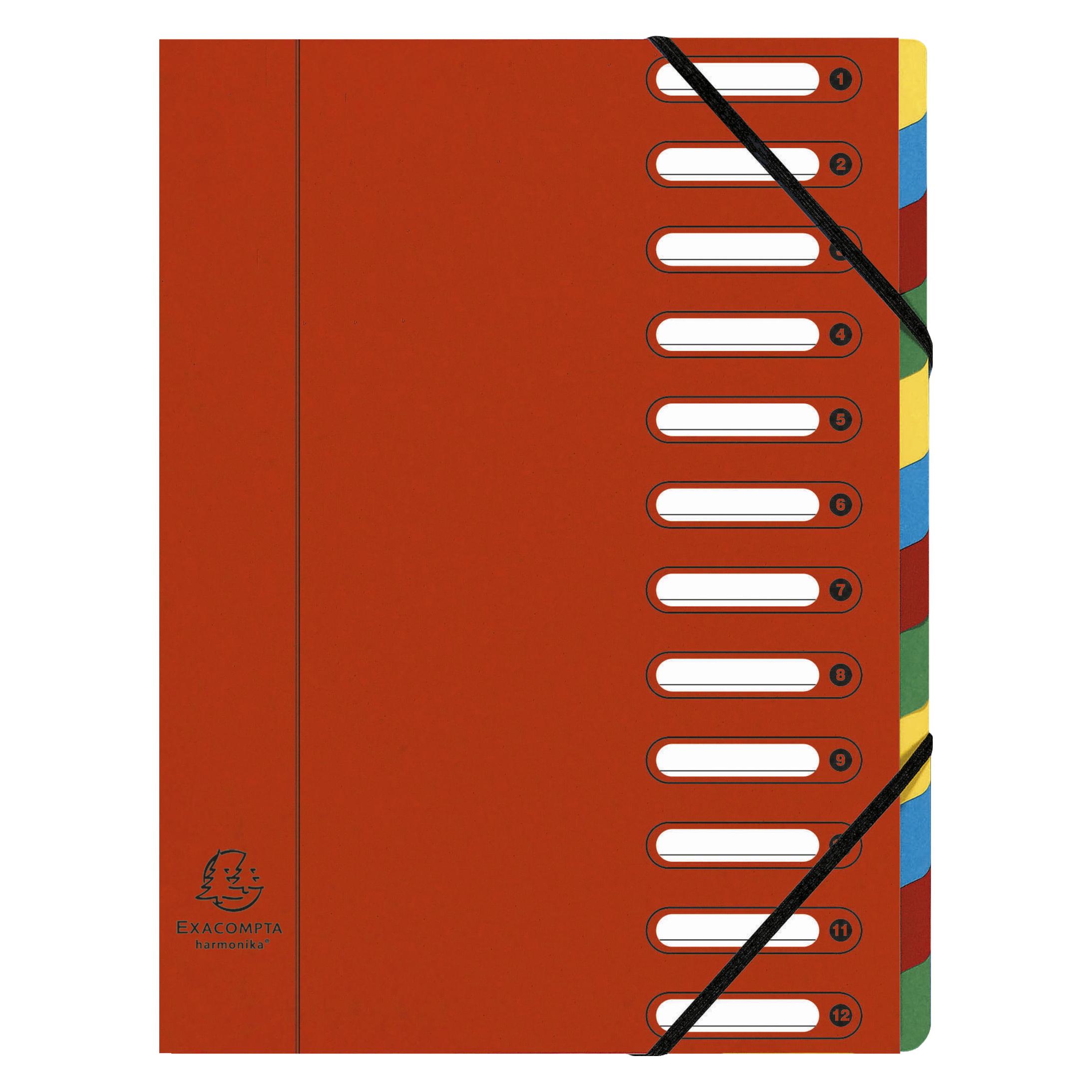 Exacompta HARMONIKA - Ordnungsmappen A4 (A4, 1x) (55125E)