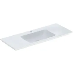 Geberit ONE Möbelwaschtisch Abgang vertikal, 120x14x48cm, 505.010.01.5, Ausführung: Hahnloch mittig