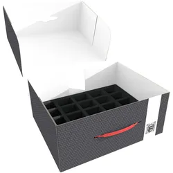 Feldherr FH58309 - Lagerbox M - für 89 Miniaturen mit grosser Basis (Karton, Schaumstoff)