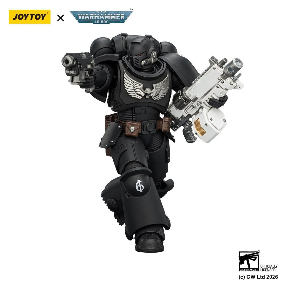 Joy Toy Warhammer 40.000 Iron Hands Intercessor actiefiguur, 12 cm
