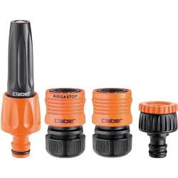 Spritzdüsen-Set 4-teilig für DN15 (1/2'')-Schlauch