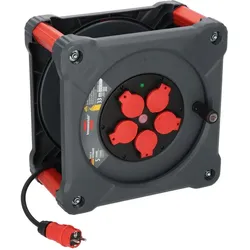Brennenstuhl, Kabelrolle, Professional Kabeltrommel mit Rundum-Überrollschutz KA 3100 5 IP44 (33 m, 1.50 mm2)