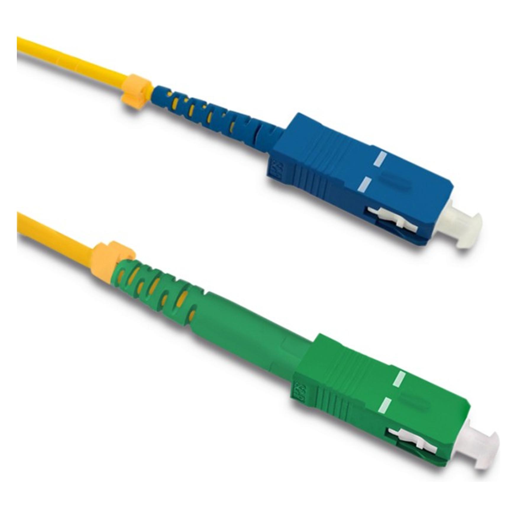 Qoltec Optic Patchcord SC/APC - SC/UPC simplex SM 9/125 G652D 0.5m (54288) (0.50 m) (54288)