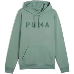 PUMA Herren Kapuzensweat M CLOUDSPUN BRANDED HOODIE, Größe M in Grün Grün