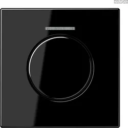 Jung LS1940KO5SW Abdeckung Lichtleiter für KNX Drehschalter schwarz
