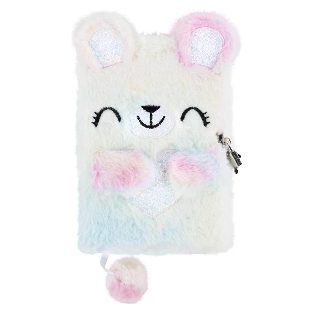 Derform Teddybär Teddybär-Tagebuch mit Vorhängeschloss (Harter Einband) (54617632)