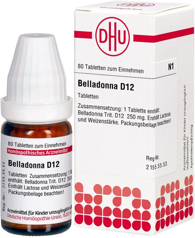 DHU Belladonna D12 Tabletten 80stk