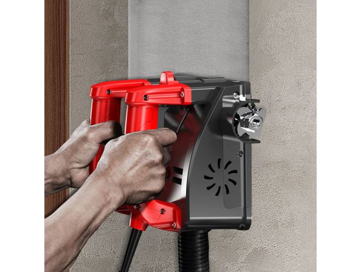 Meuleuse électrique 3000 tr/min pour mur 1-4mm fraiseuse à béton pour mur en béton, mur peint, mur gris 1680W
