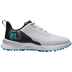 FootJoy Golfschuhe Fuel, Spikeless, weiß/schwarz/hellblau