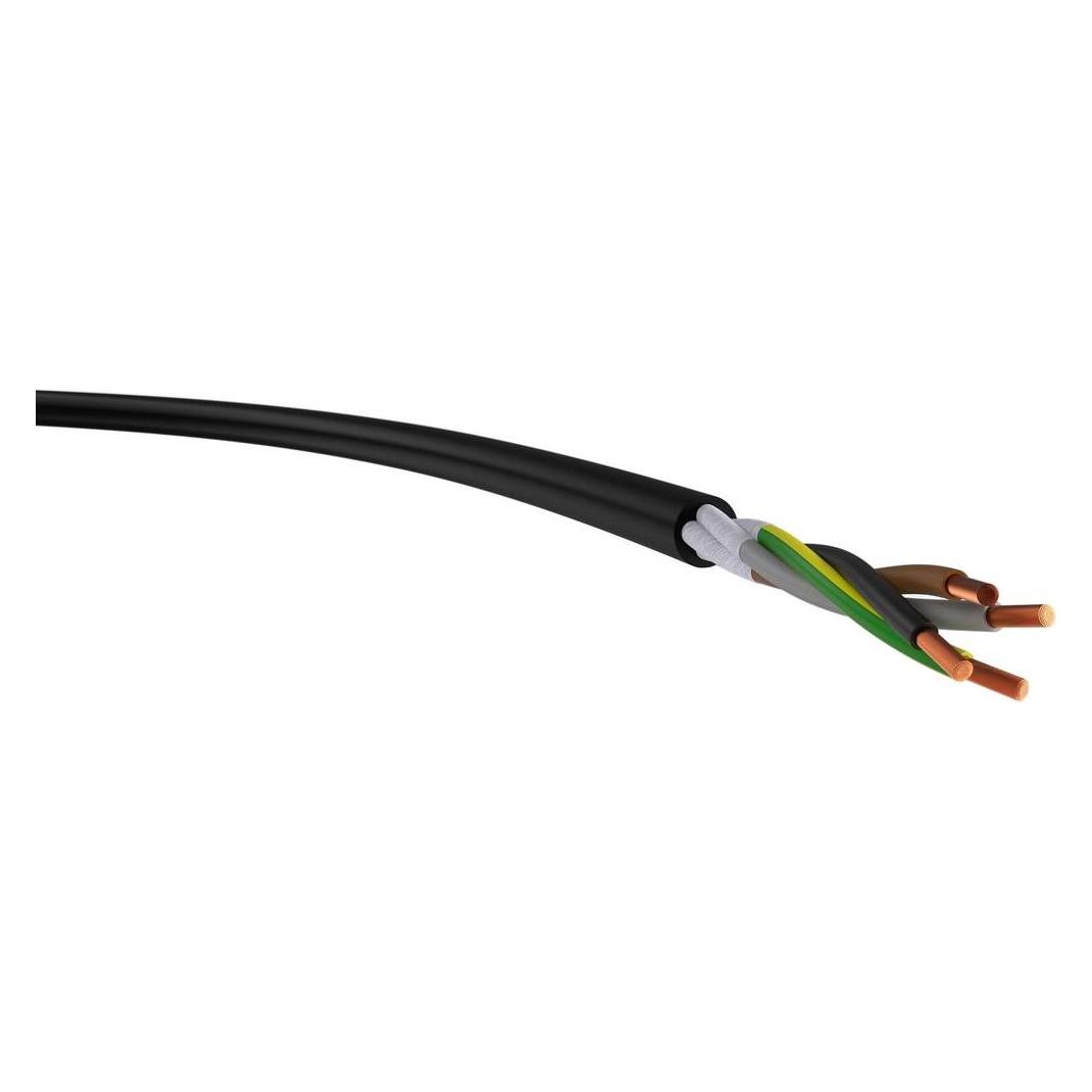 VER H07RN-F 4G 4 Ri. 50 Energieleitung H07RN-F 4 G 4 mm² Schwarz 50 m (50 m) (VER H07RN-F 4G 4 Ri. 50)