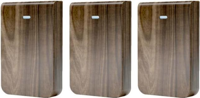 Ubiquiti UniFi Afdekplaat IW-HD-WD-3 Hout 3-delig voor Inbouwaccesspoint HD