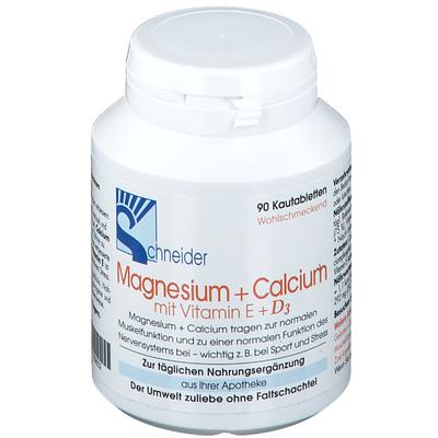 Magnesium+Calcium Kautabletten 90 St