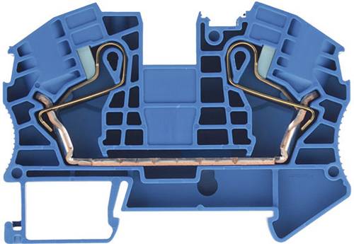 Siemens 8WH60000AK01 Durchgangsklemme Steck-Klemm Blau 50St.