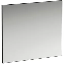 LAUFEN FRAME 25 Spiegel, ohne Beleuchtung, 700x25x800, H4474049004501, Ausführung: Aluminiumrahmen schwarz matt