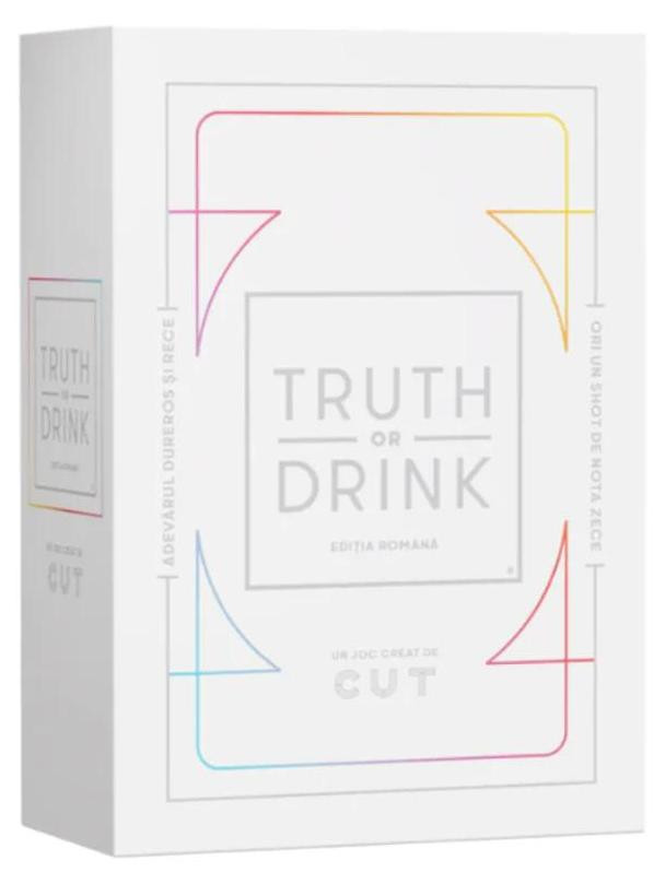 Truth or Drink Feestspel voor Volwassenen Ludicus Games Roemeens