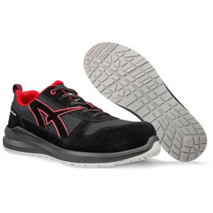 Albatros Sicherheitsschuhe Clifton Low, S3, Halbschuhe, Fiberglaskappe, Veloursleder, Gr. 40