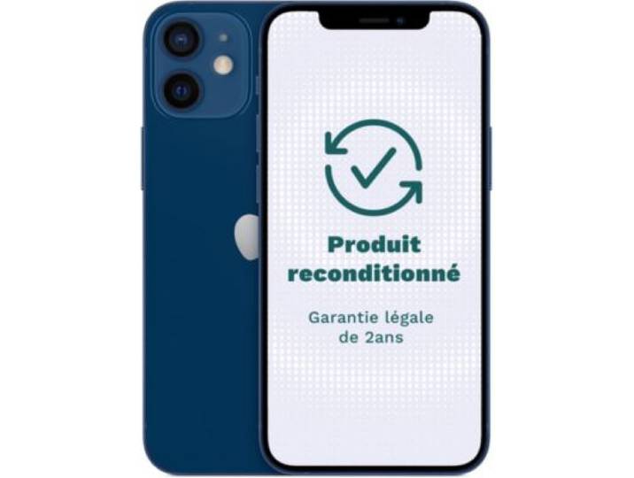 Apple - Smartphone Iphone 12 Bleu 128go