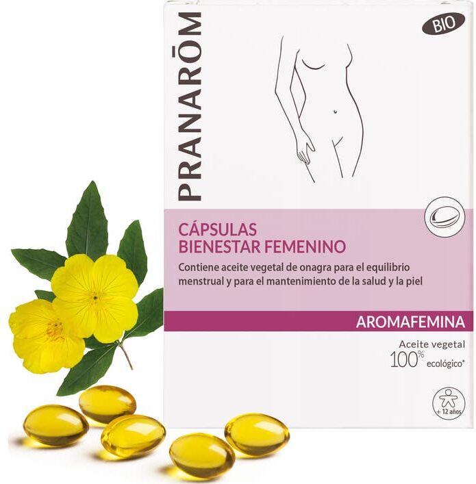 Pranarôm Aromafemina caps Bienestar Femenino BIO 30 caps