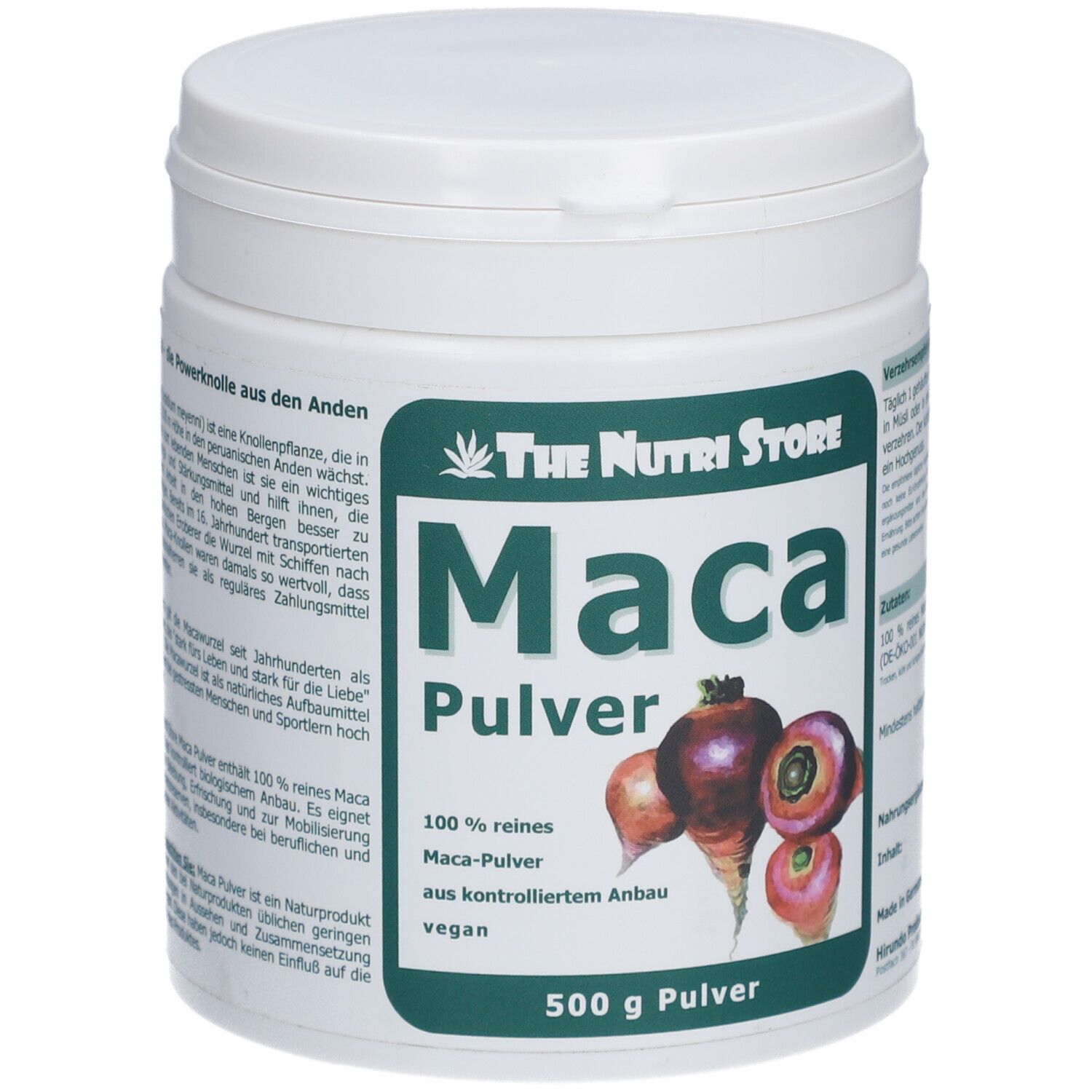 Maca 100% PUR 500 g Pulver