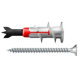 Fischer Gipskartondübel DuoBlade S mit Schraube - 545678