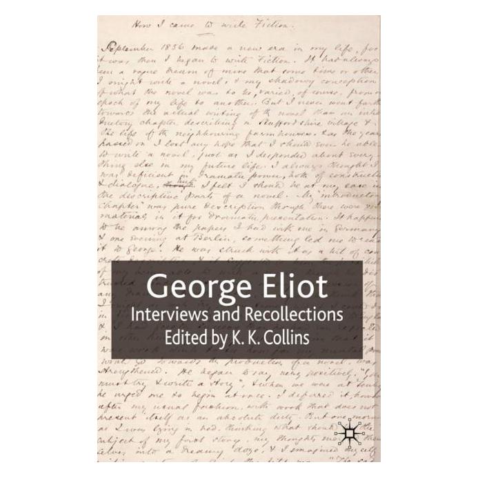 Palgrave Macmillan Uk Collins:George Eliot (Englisch, Hardcover, K. Collins) (63044287)