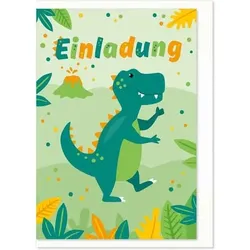 Einladung Kinder, 6 Stück