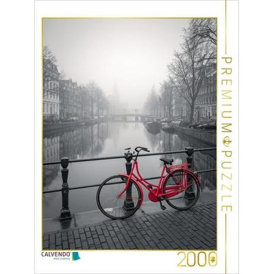 CALVENDO Puzzle Amsterdam, Freiheit entlang der Grachten | 2000 Teile Lege-Größe 90x67cm Foto-Puzzle für glückliche Stunden, von , Calvendo Puzzle